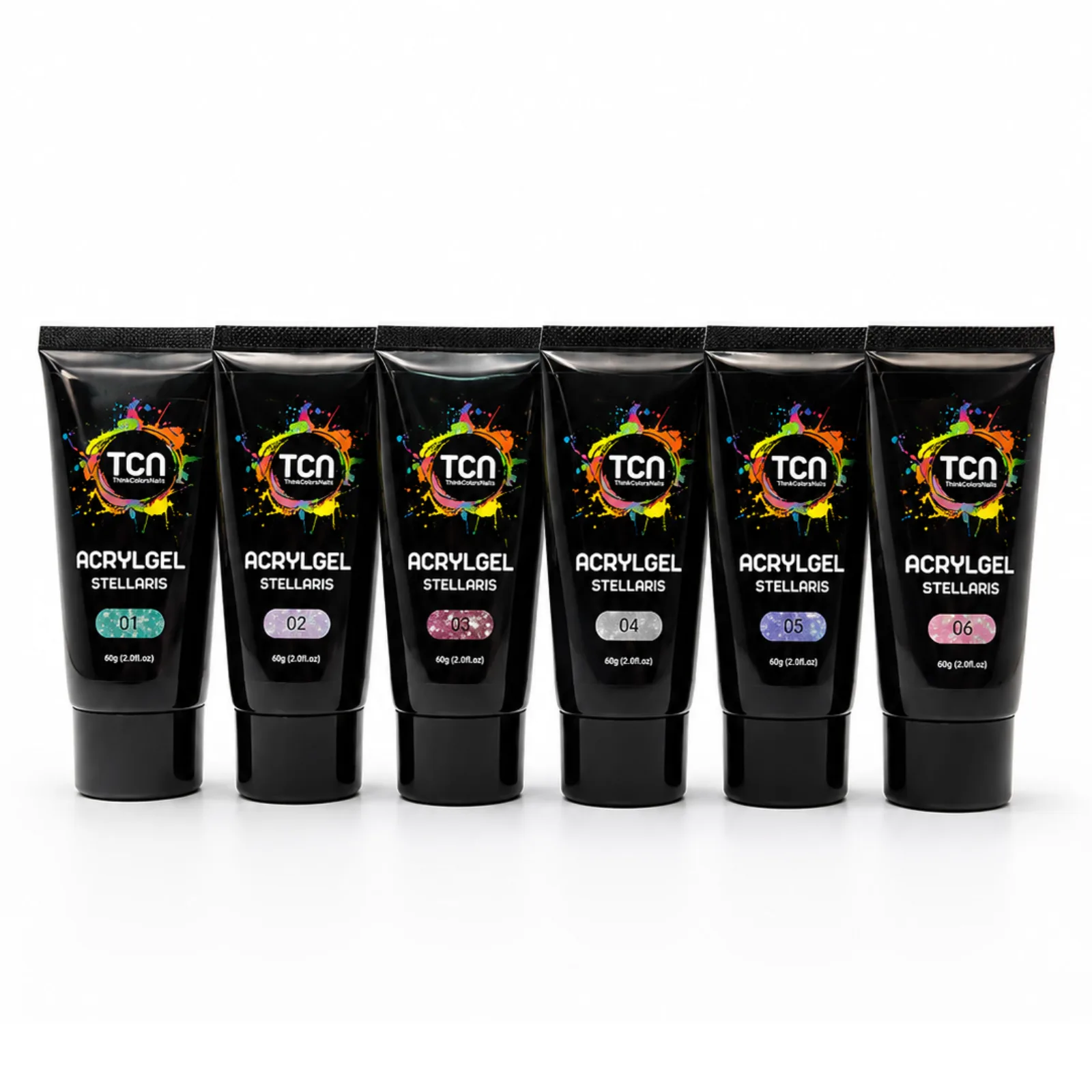 Acrylgel Stellaris Collection TCN | Colores Brillantes