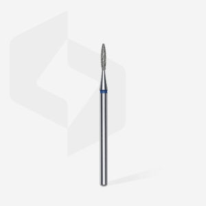 Fresa punta de diamante azul «Flama Afilada» 1,6mm/4mm