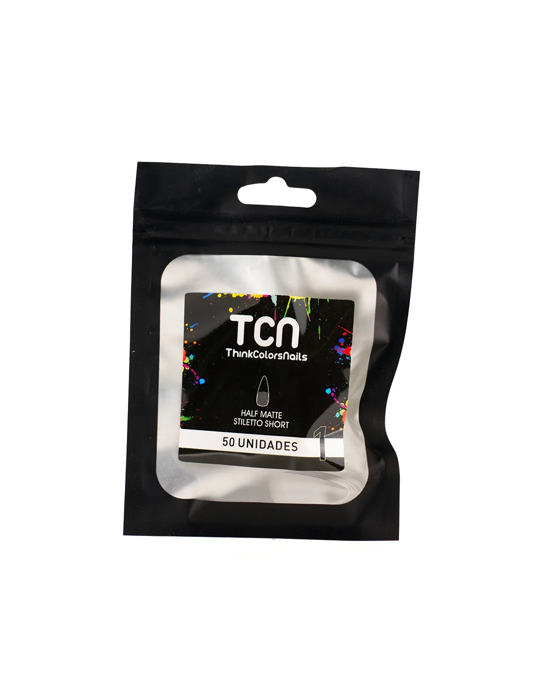 Reposición Tip Fast Gel - Stilleto Short | 50pcs - Imagen 4