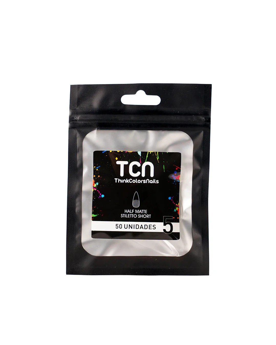 Reposición Tip Fast Gel - Stilleto Short | 50pcs - Imagen 8