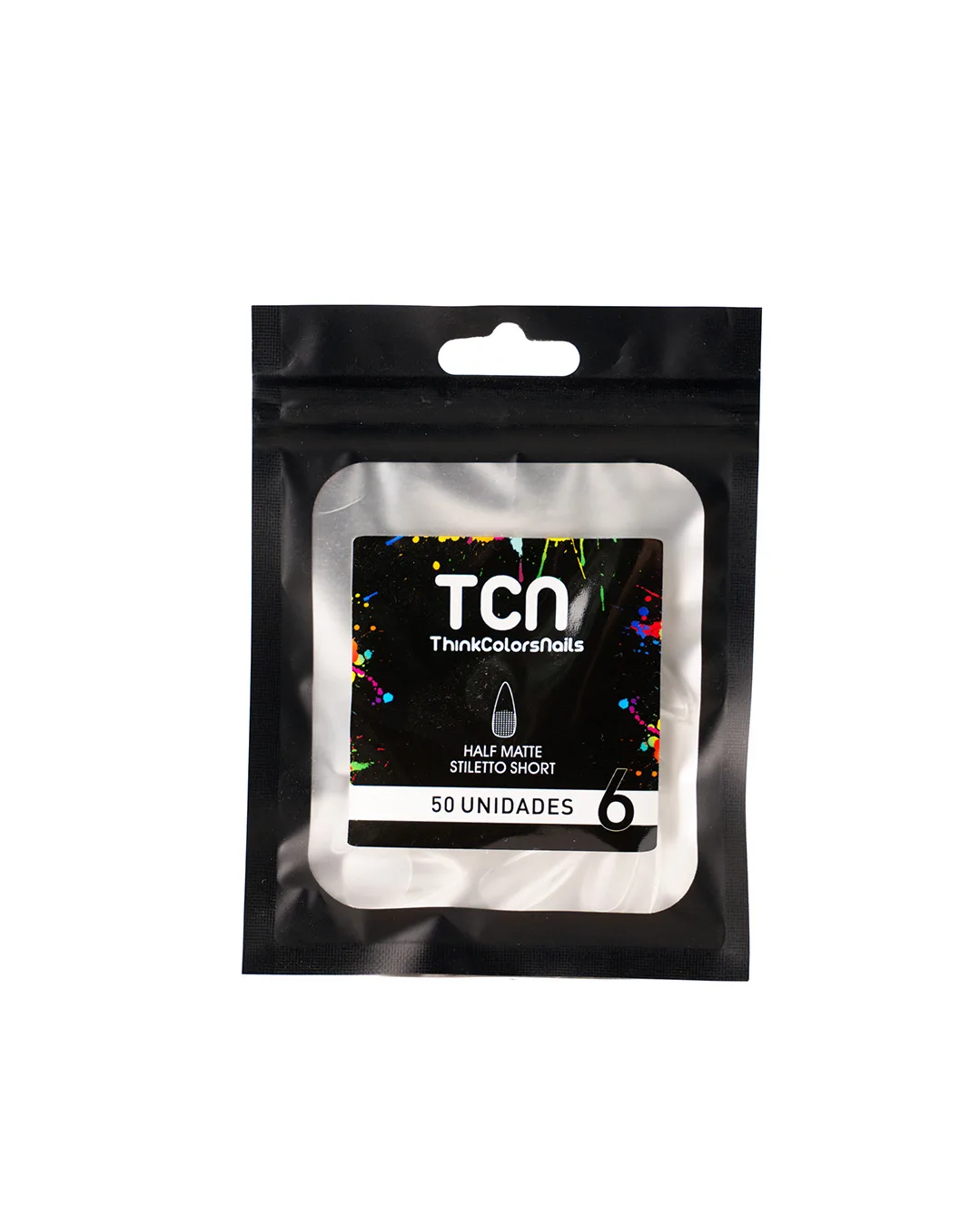 Reposición Tip Fast Gel - Stilleto Short | 50pcs - Imagen 9