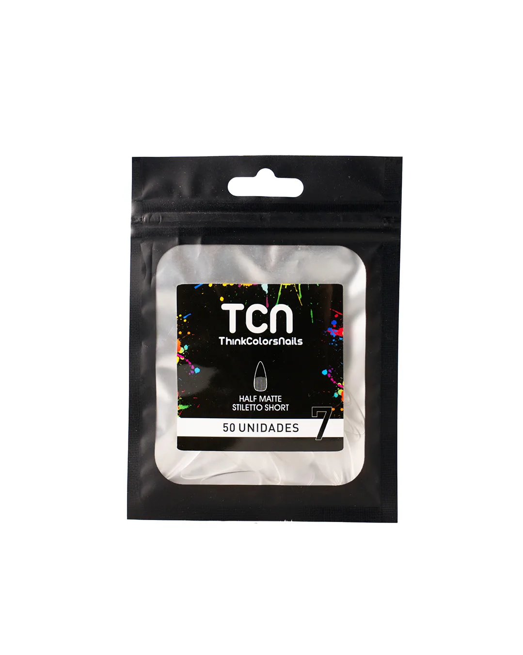 Reposición Tip Fast Gel - Stilleto Short | 50pcs - Imagen 10