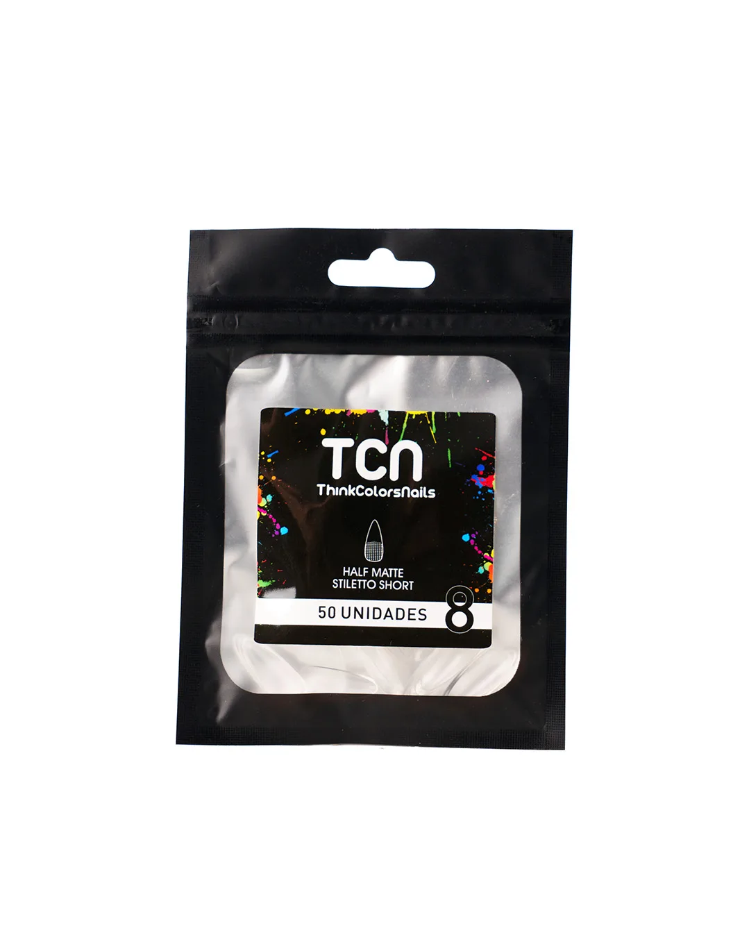 Reposición Tip Fast Gel - Stilleto Short | 50pcs - Imagen 11