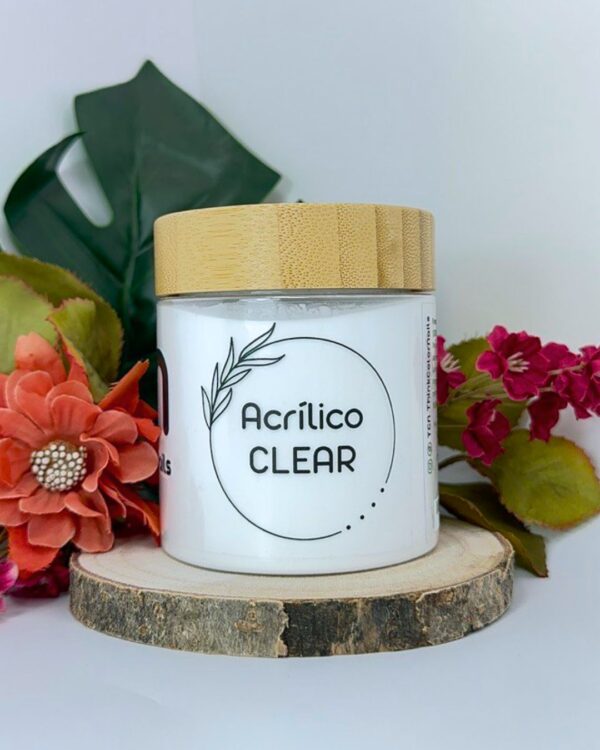 acrílico clear 200gr