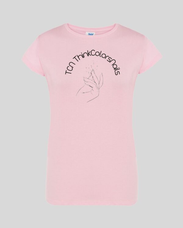 camiseta rosa tcn