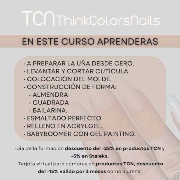 Curso reducción de tiempo acrylgel - Imagen 2